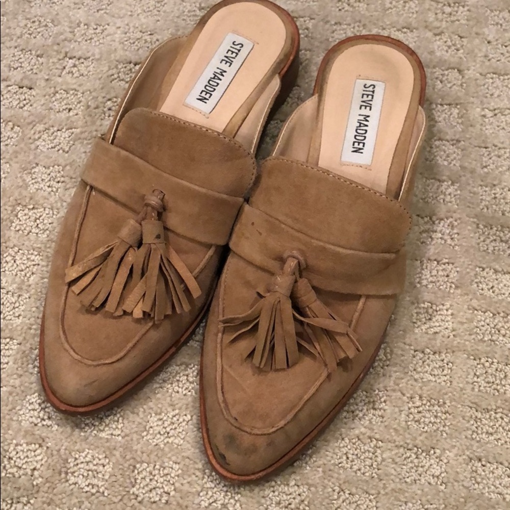 Loafer style slides